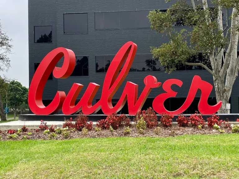 Culver City sign at Culver Pointe in Fox Hills.